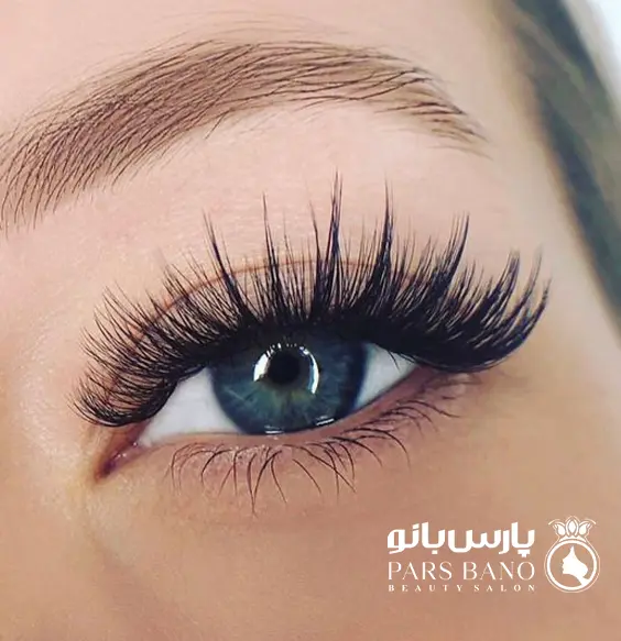 اکستنشن مژه حجم