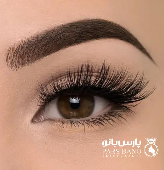 اکستنشن مژه حجم